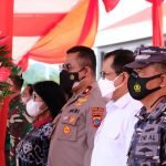 Wakapolda Sulut Hadiri Peresmian Nama Jalan dan Lapangan di Pengadilan Terpadu Manado