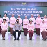 Peringati HKGB ke-69, Kapolri: Polri Kuat Karena Didukung Oleh Bhayangkari