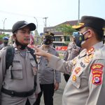 Pilkades Kabupaten Lebak, Polres Serang Laksanakan Pergeseran pasukan Dalam Rangka Pengamanan