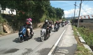 Satuan Kepala Sekolah SMK Cabdis Pendidikan Kisaran Touring ke Pulau Samosir