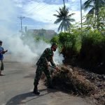 Plh Danramil 1302-12/Belang  Sebut Masyarakat Mau Hidup Sehat, Lingkungan Kita Harus Bersih