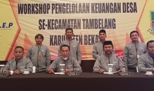 Kades se-Kecamatan Tambelang Gelar Acara Workshop Tentang Pengelolaan Keuangan Desa