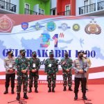 Panglima TNI dan Kapolri Hadiri Vaksinasi dan Baksos Akabri 1990