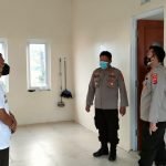 Kapolres Serang Cek Pos penempatan personil BKO Pengamanan Pikades Serentak Kabupaten Serang