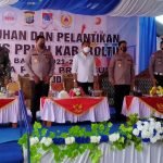 Kapolda Sulut Lantik Pengurus PBVSI Boltim