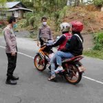 Taat Prokes, Polres Minahasa barsama Jajaran Polsek Gelar Operasi Yustisi 
