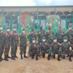 Pangdam II/Swj Tinjau Satgas Pamtas RI-Malaysia Yonif 144/JY di Sanggau Kalbar