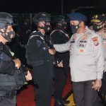 Bertugas di Papua, Kapolda Sulut Lepas 106 Personel Brimob 