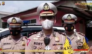 Safety Driving, Personil Satlantas Polres Kota Tangerang Melaksanakan POS POLAH