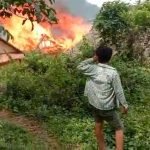 24 Rumah Warga di Desa Kanekes Ludes Dilalap si Jago Merah