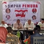 Brigjen Tumilaar Narsum Diskusi Sumpah Pemuda ke 63, Team Manguni 86 Robek Poster Provokatif