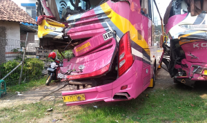 4 Bus Komara Tabrakan Beruntun, Kepala Induk PJR Ciujung: Kurang Antisipasi dan Jaga Jarak