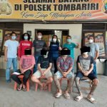 Tim Gabungan Polisi Amankan 4 Tersangka Penganiayaan di Desa Lolah Satu Kecamatan Tombariri Minahasa