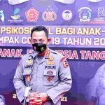 Kapolri Beri Dukungan Psikososial ke Anak Terdampak Covid-19.