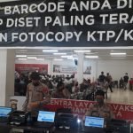 Anggota Ditintelkam Polda Sumsel Monitoring Vaksinasi di Wilayah Polsek Sukarami