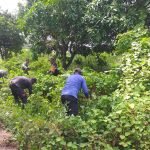 Satgas Citarum Sektor 20 Sub-sektor 06 Giat Bersihkan Bantaran Sungai