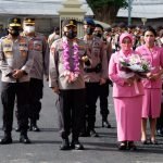 Irjen Pol Mulyatno Terima Rangkaian Penyambutan di Mapolda Sulut