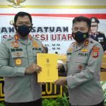 Polda Sulut Gelar Acara Laporan Kesatuan dan Penandatanganan Memori Sertijab Kapolda