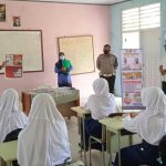 Satlantas Polres Serang Berikan Penyuluhan Operasi Zebra 2021 ke SMPN 1 Ciruas