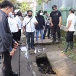 Kembali Turlap Walikota Angouw ke Lokasi Aliran Sungai dan Drainase