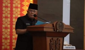 Paripurna DPRD Kota Lubuklinggau Penyampaian Nota Keuangan dan Raperda APBD tahun 2022