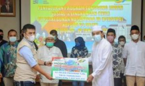 PTPN III Salurkan Bantuan Program Tanggung Jawab Sosial Lingkungan (TJSL) Triwulan IV tahun 2021