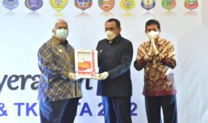 Wakil Wali Kota Baubau Terima DIPA dan TKDD 2022