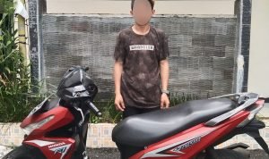 Tim Resmob Polres Bitung Amankan Terduga Pelaku Penggelapan Sepeda Motor