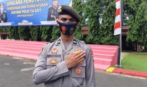 Kisah Febrian Kagiling, Anak Nelayan Makalehi yang Dilantik Jadi Polisi