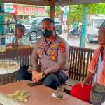Kapolsek Pasarkemis Polresta Tangerang Patroli Dialogis Sambangi Pangkalan Becak