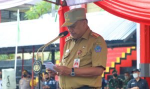 Polda Sulut Laksanakan Apel Gelar Pasukan Operasi Lilin Samrat 2021