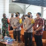 Tinjau Vaksinasi di Ketang Baru, Kapolda Sulut: Kita Seriusi Instruksi Pemerintah