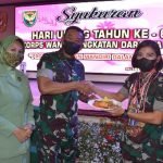 Pangdam II/Swj Hadiri Syukuran HUT ke-60 Kowad