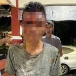 Polisi Amankan Tersangka Penikaman di Kelurahan Pandu Bunaken 