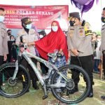 Kapolres Serang Tinjau Gelaran Vaksinasi di Desa Lontar Kecamatan Tirtayasa