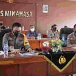 Wakapolres Hariawang Ikuti ANEV Lanjutan Vaksinasi Covid-19 Secara Virtual