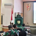 Pangdam II/Swj Pimpin Rapat Evaluasi Progjagar TA 2021