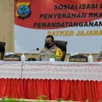 Sosialisasi DIPA dan Penyerahan RKA-K/L T.A. 2022, ini Penegasan Kapolda Sulut