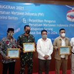 Tiga Tokoh Raih Anugerah PWI Provinsi Banten 2021