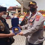 Polsek Pasarkemis Polresta Tangerang Gelar Upacara Pelepasan Anggota Purna Tugas