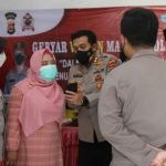Kapolres Serang Bersama Kepala Puskesmas Jawilan Bahas Pencapaian Vaksinasi