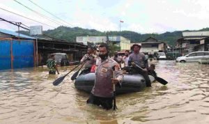 Polda Papua Terjunkan 380 Personel Bantu Penanganan Banjir dan Longsor di Jayapura