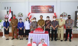 Wabup Minsel Petra Rembang Hadiri HUT ke-15 Desa Rumoong Atas Dua