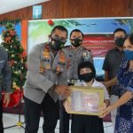 Polda Sulut Berbagi Sukacita Natal di Panti Sosial Bartemeus Manado