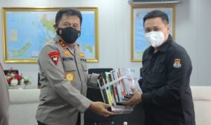 Kapolda Terima Kunjungan Ketua KPU Sulut, Bahas Sinergitas Kesiapan Pemilu 2024