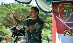 Pangdam XIII/Merdeka Tuejeh Bersama Gubernur Gorontalo Kunjungi Yonif Raider 715/Motuliato