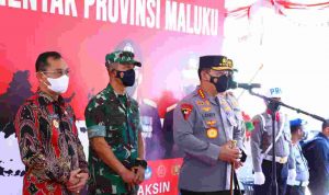 Kapolri Minta Forkopimda Maluku Terus Lakukan Akselerasi Vaksinasi Kejar Target 70 Persen