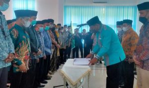 Barusan Plt Walikota Baubau Lantik BP4