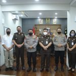Kapolda Menerima Kunjungan Audiensi Plt. Kajati Sulut, Bahas Sinergitas Sesama APH