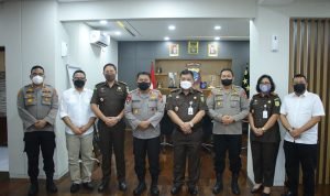 Kapolda Menerima Kunjungan Audiensi Plt. Kajati Sulut, Bahas Sinergitas Sesama APH